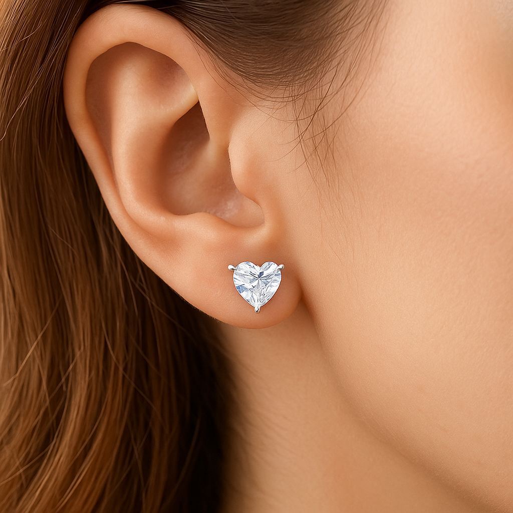 Aureluxe Heart Solitaires