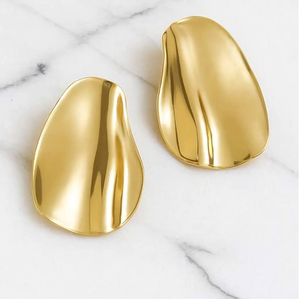 Fluid Petal Earrings Aurebravur