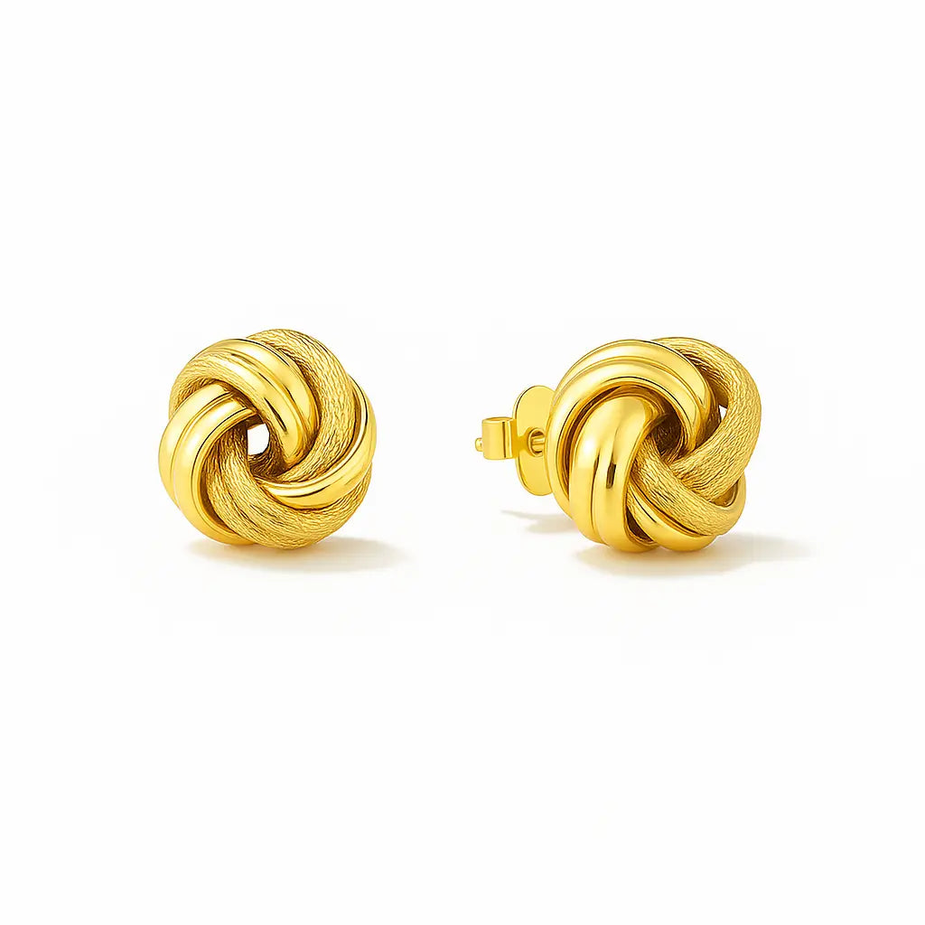 Timeless Knot Earrings Aurebravur