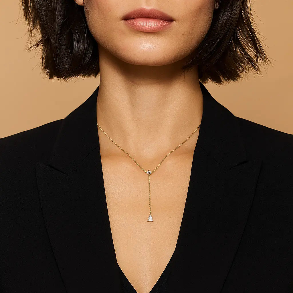 Lariat Necklace Aurebravur