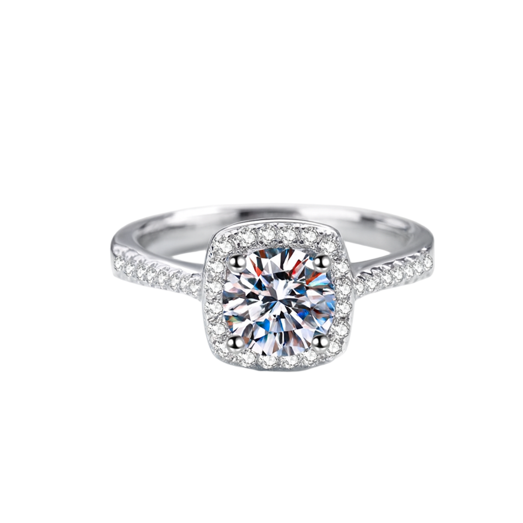 Valencia Oval Halo Diamond Ring