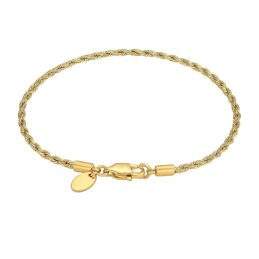 Rope Bracelet Gold Aurebravur