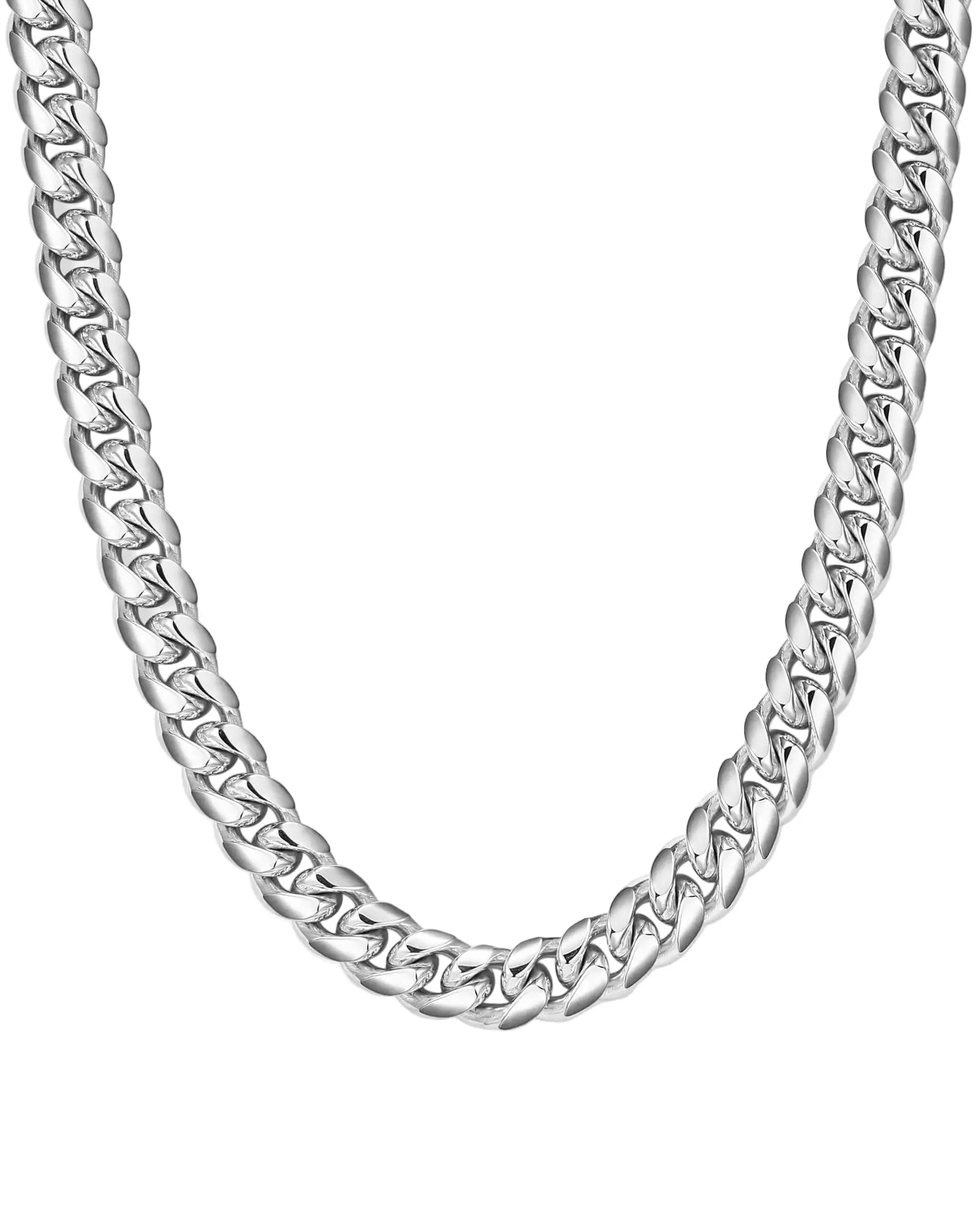 Cuban Link Chain 8mm - Bold Statement Necklace - Premium Quality Aurebravur
