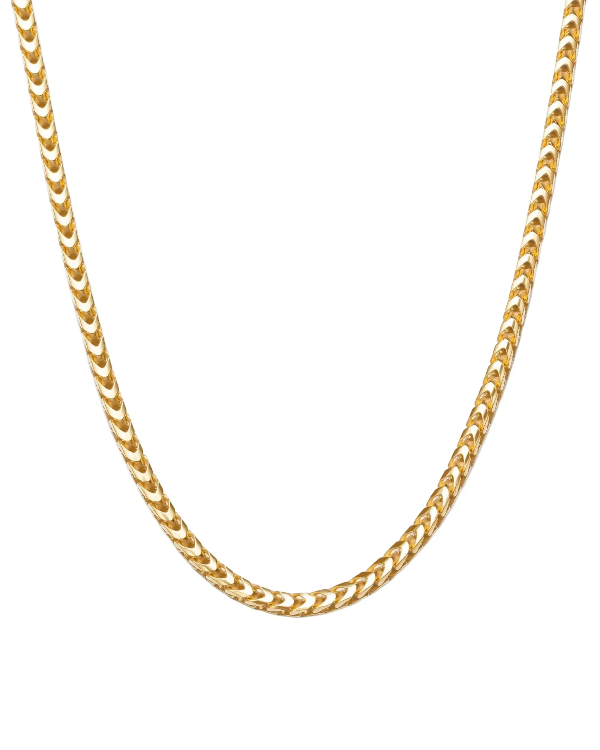 Gold Franco Chain 2.5mm Aurebravur