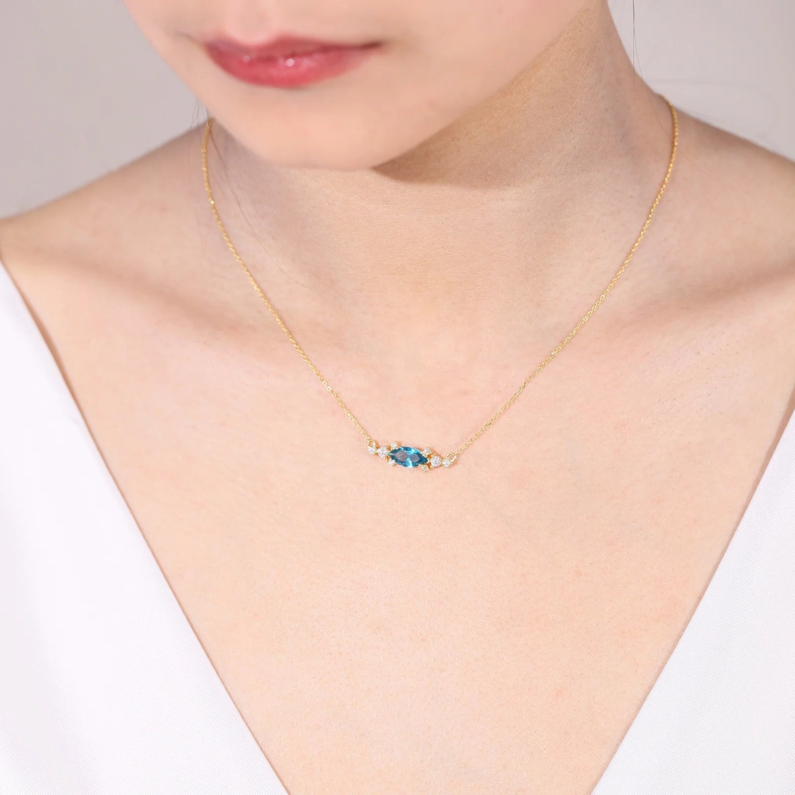 The Paraíba Horizon Necklace