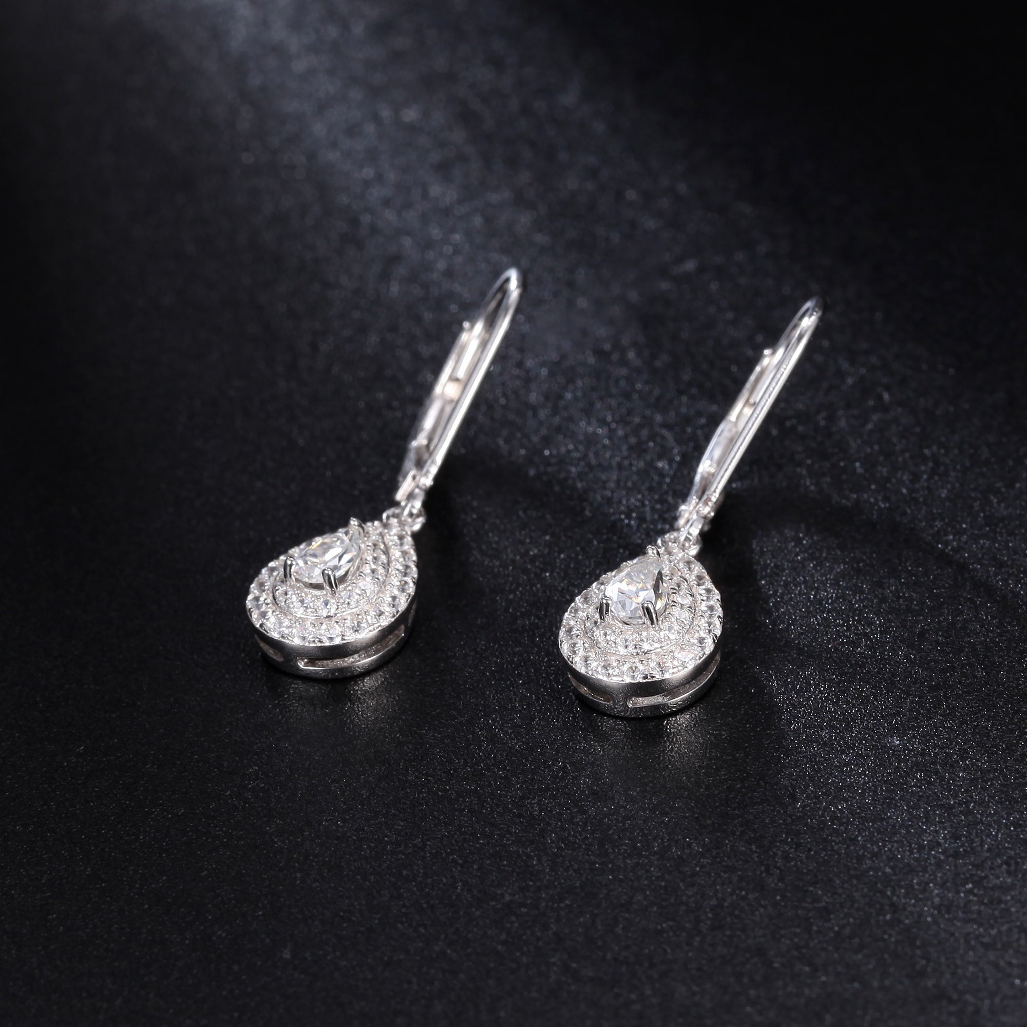 The Sovereign Pear Drop Earrings