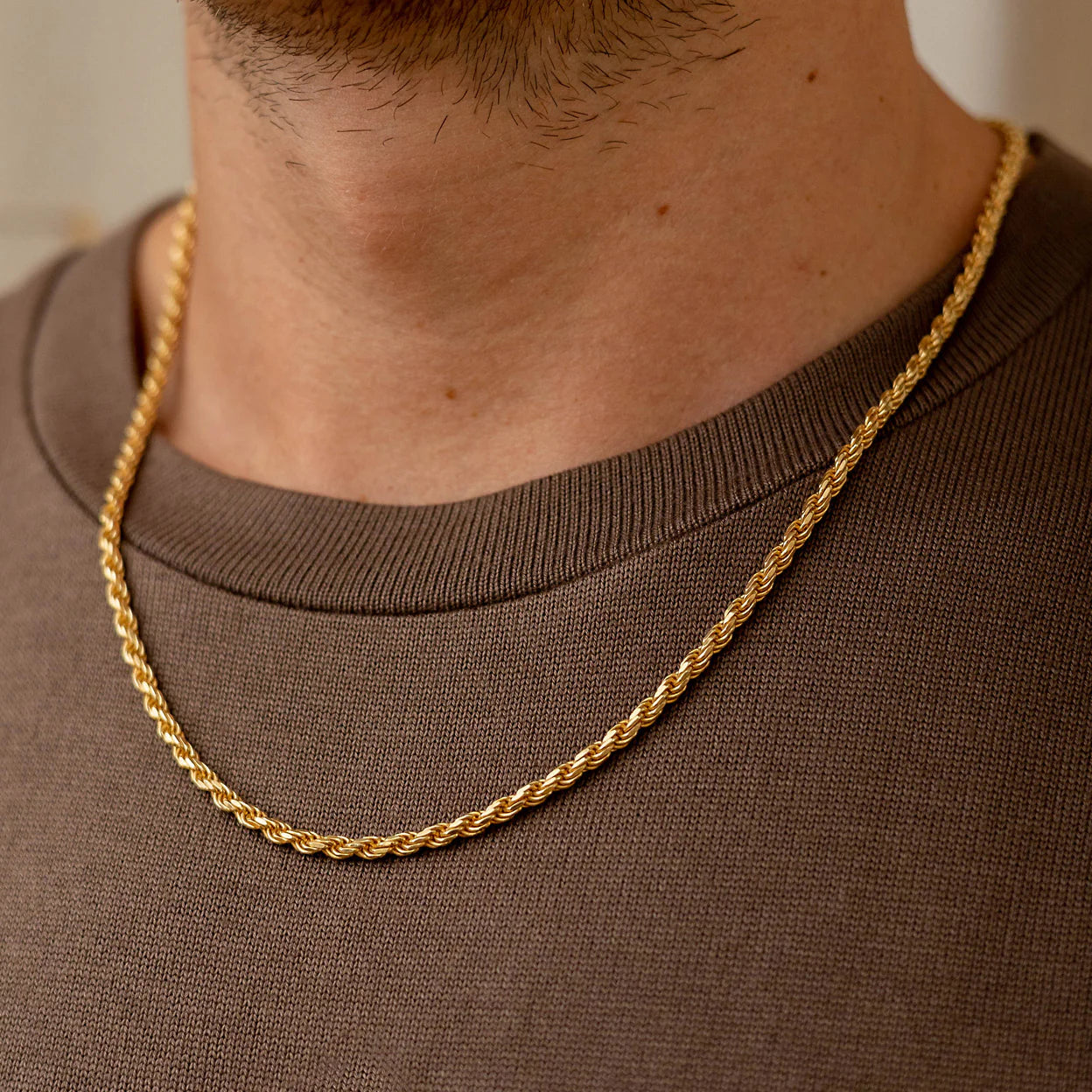 The Rope Chain Gold | 18k PVD Stainless Steel