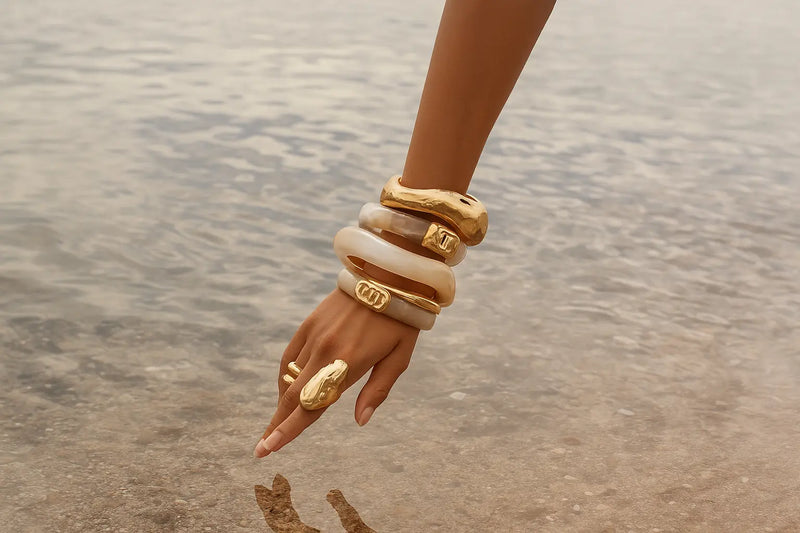 Bracelets – 18K Gold Vermeil & Sterling Silver | AureBravur - Aurebravur