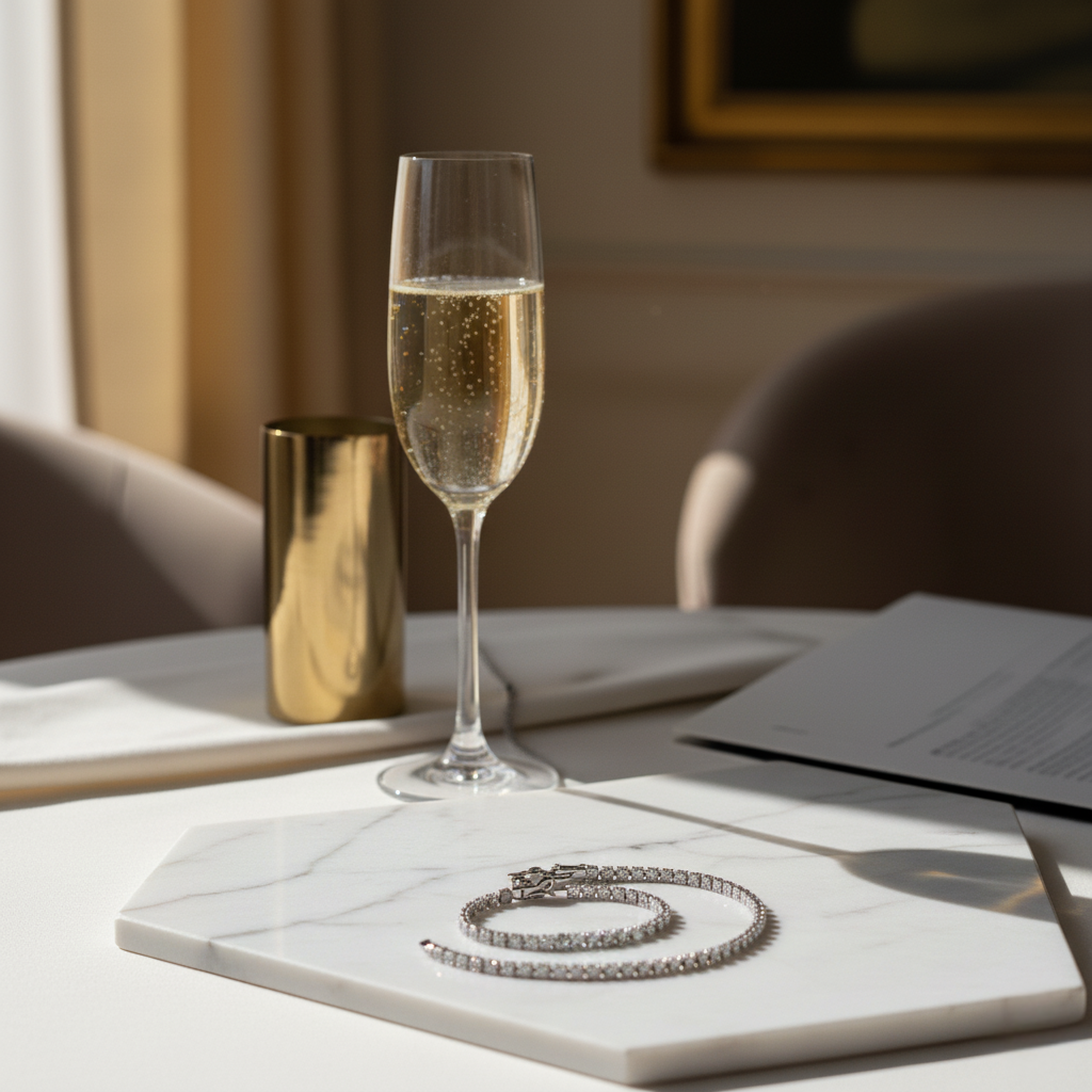 Eterna Classic Tennis Bracelet – 5mm Silver Edition