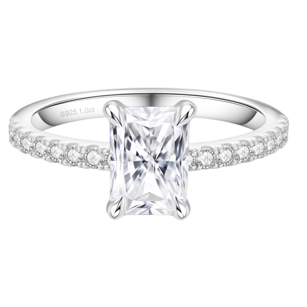 Eterna Radiant Royale Moissanite Ring