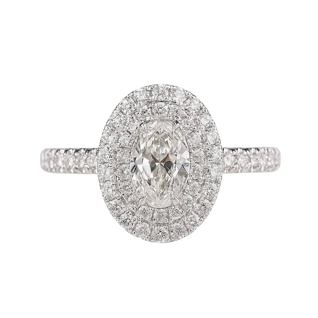 Aureluxe Grand Oval Halo