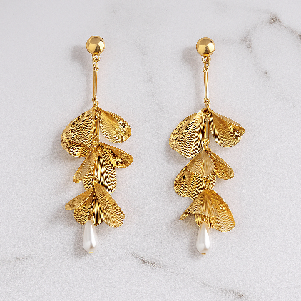 Petal Cascade Earrings