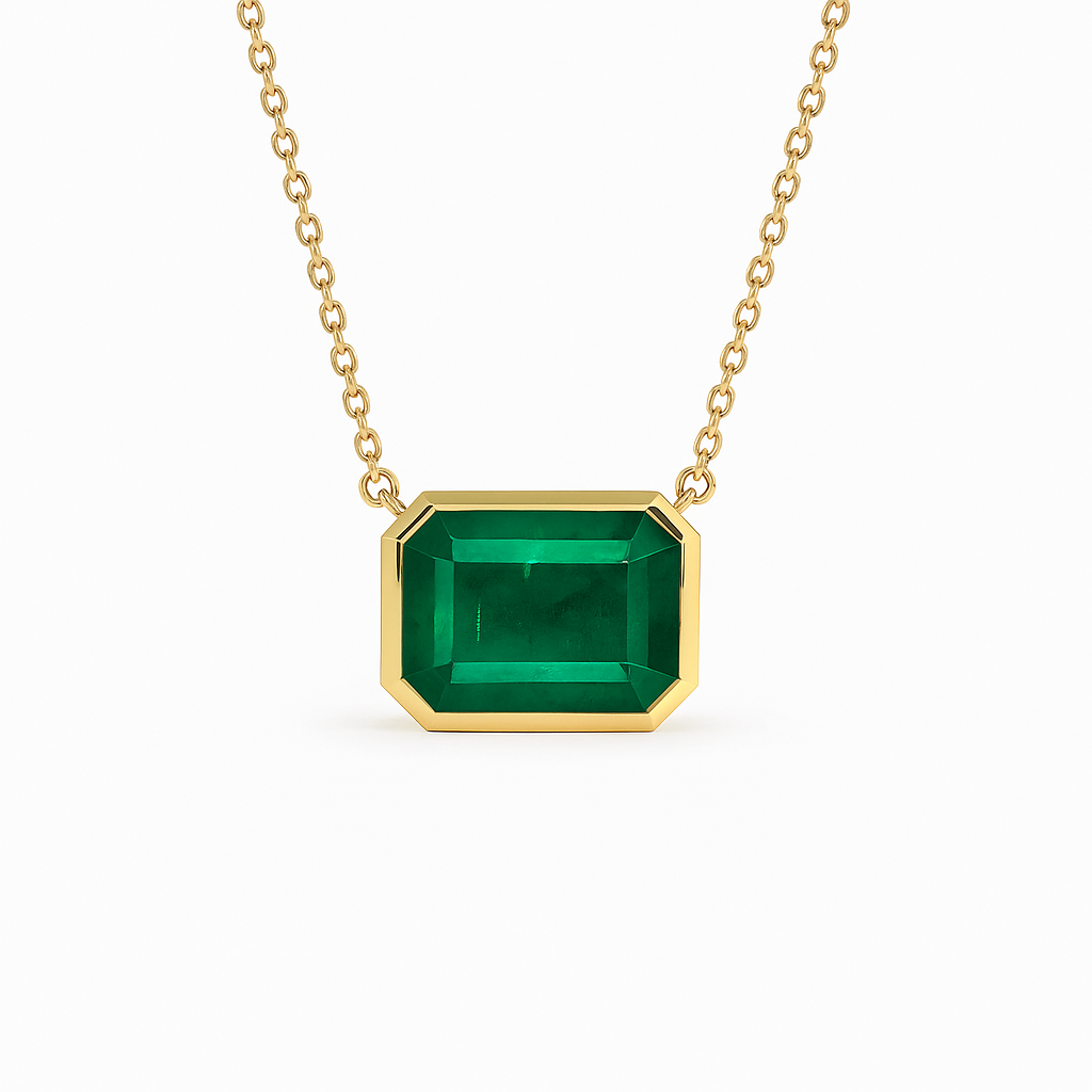 Regal Emerald Necklace