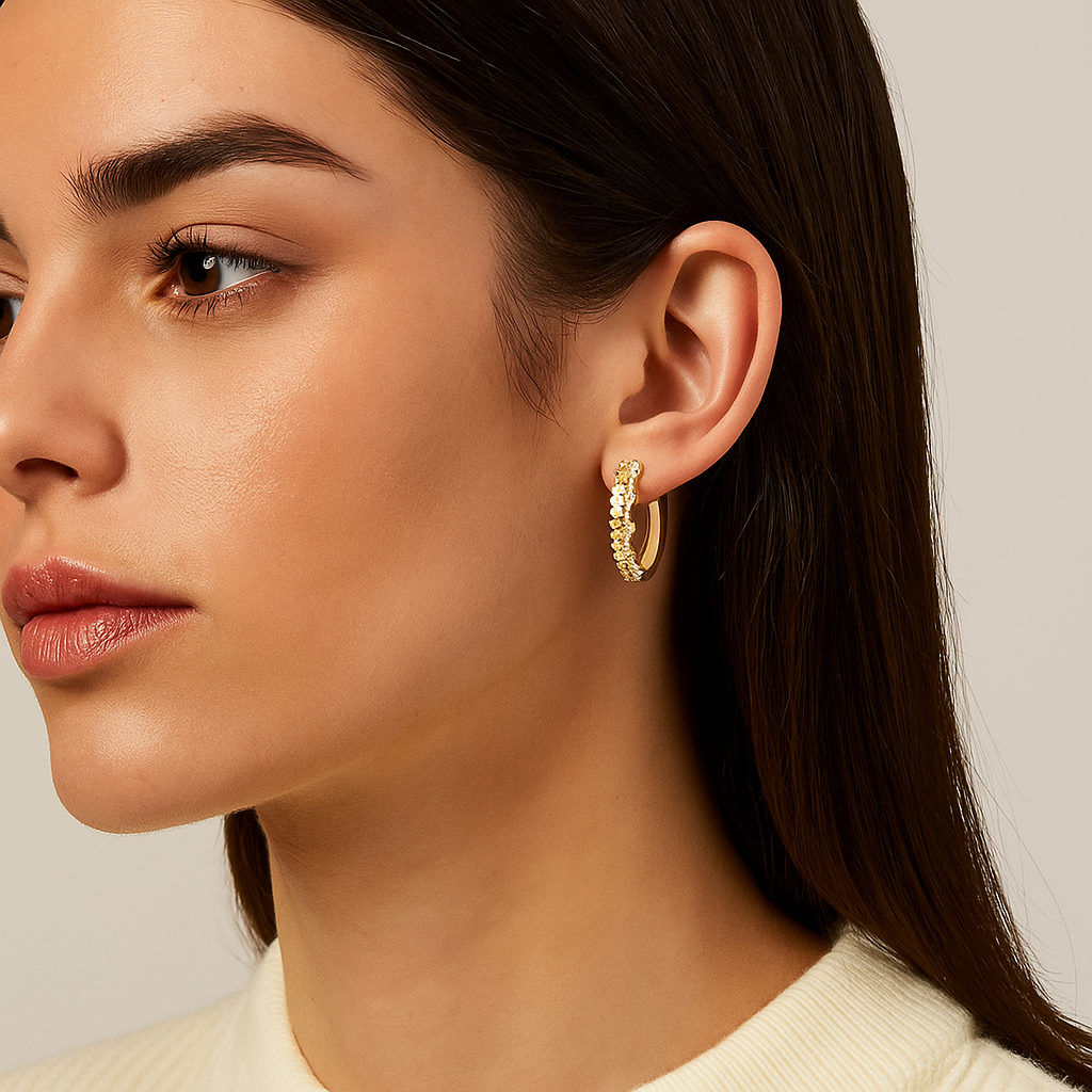 Radiant Pavé Hoops