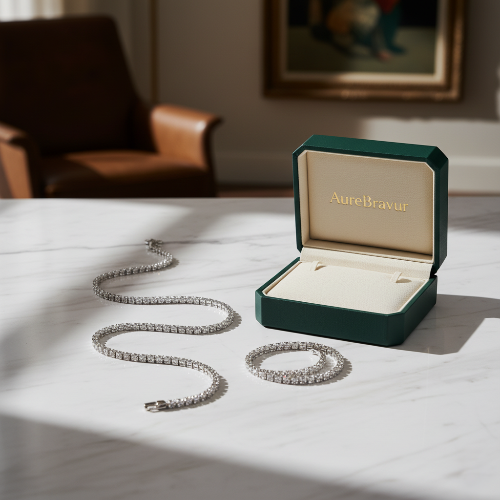 Eterna Classic Tennis Bracelet – 5mm Silver Edition