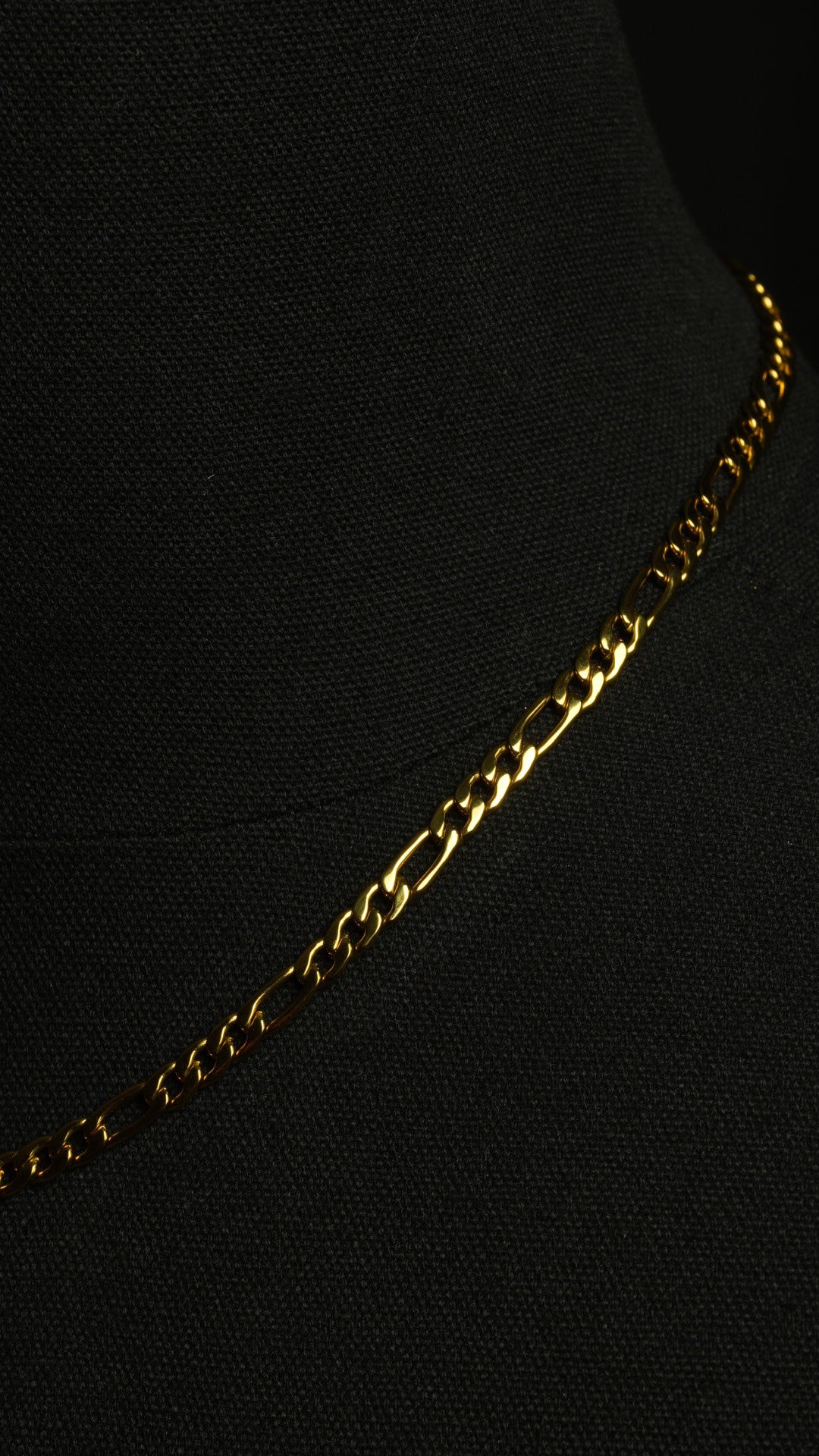 The Valente Figaro Chain | 3mm 18K AureGold™ PVD