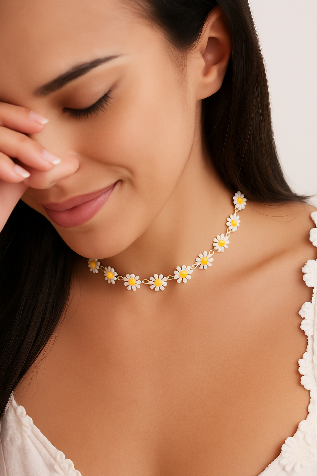 Fleur de Bravura – Collar de Margaritas