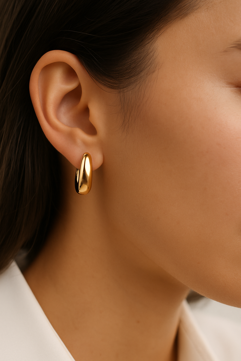 Aretes Doré Élégance