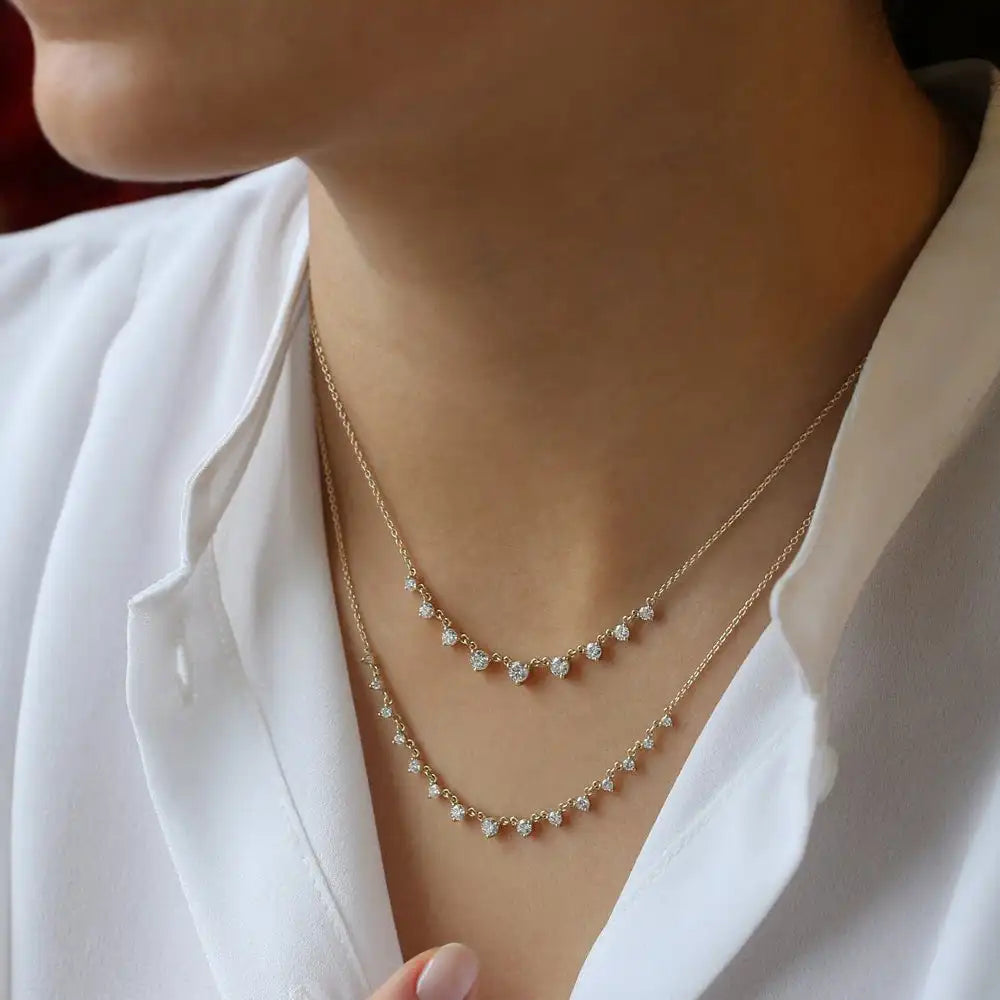 The Halo Pendant | Sterling Silver & 18k Gold