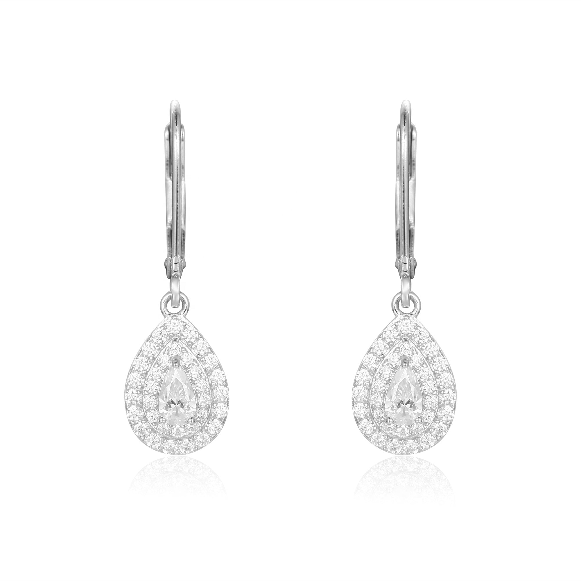 The Sovereign Pear Drop Earrings