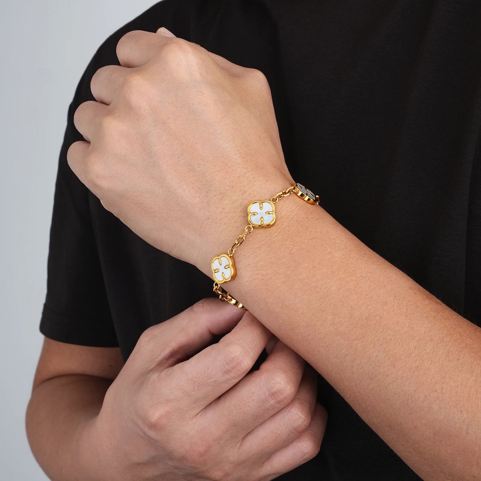 The Lucky Clover Bracelet | 18K Gold Edition