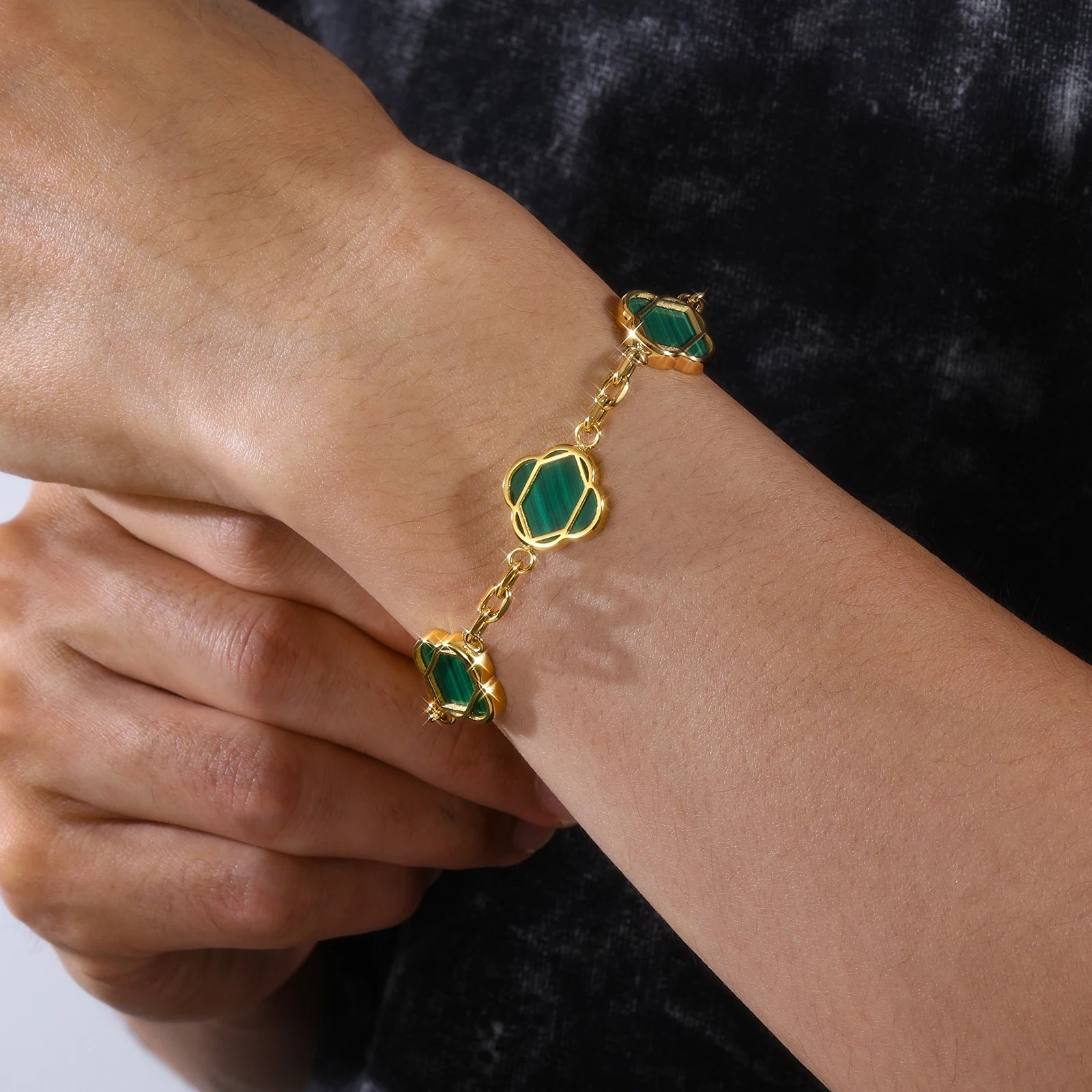 The Lucky Clover Bracelet | 18K Gold Edition