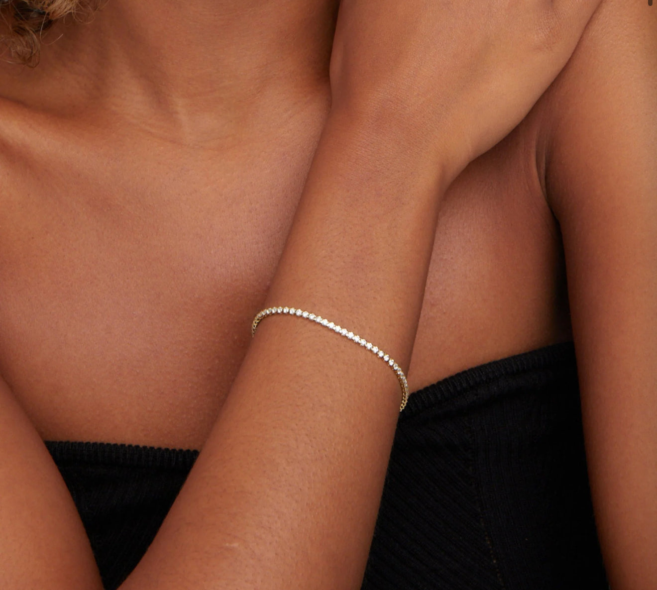 Brazalete Brillo Eterno – Tennis Bracelet en Plata 925