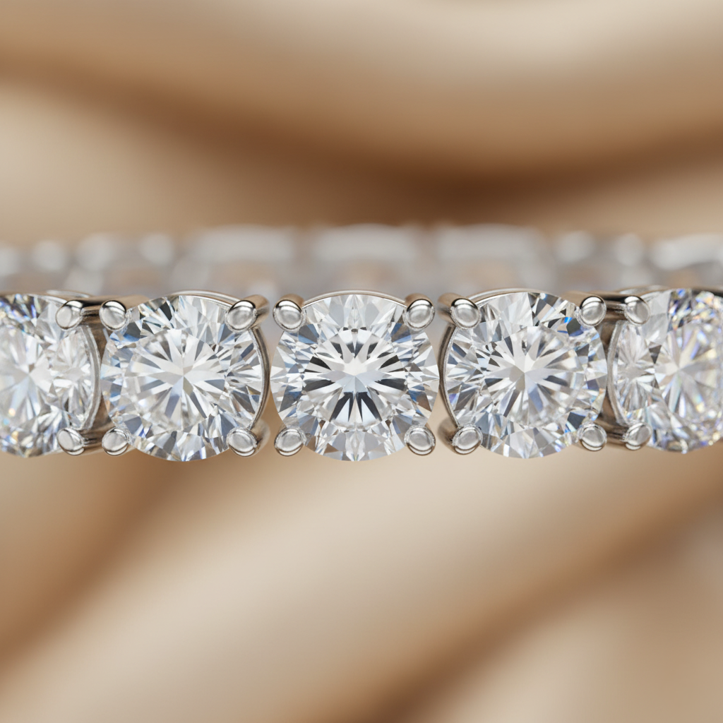 Eterna Classic Tennis Bracelet – 5mm Silver Edition