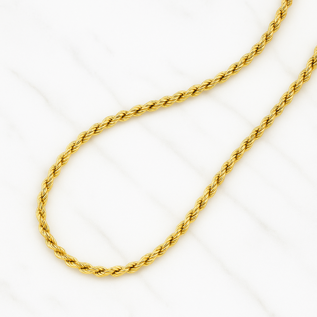 Cadena Trenza de Bravura 6mm