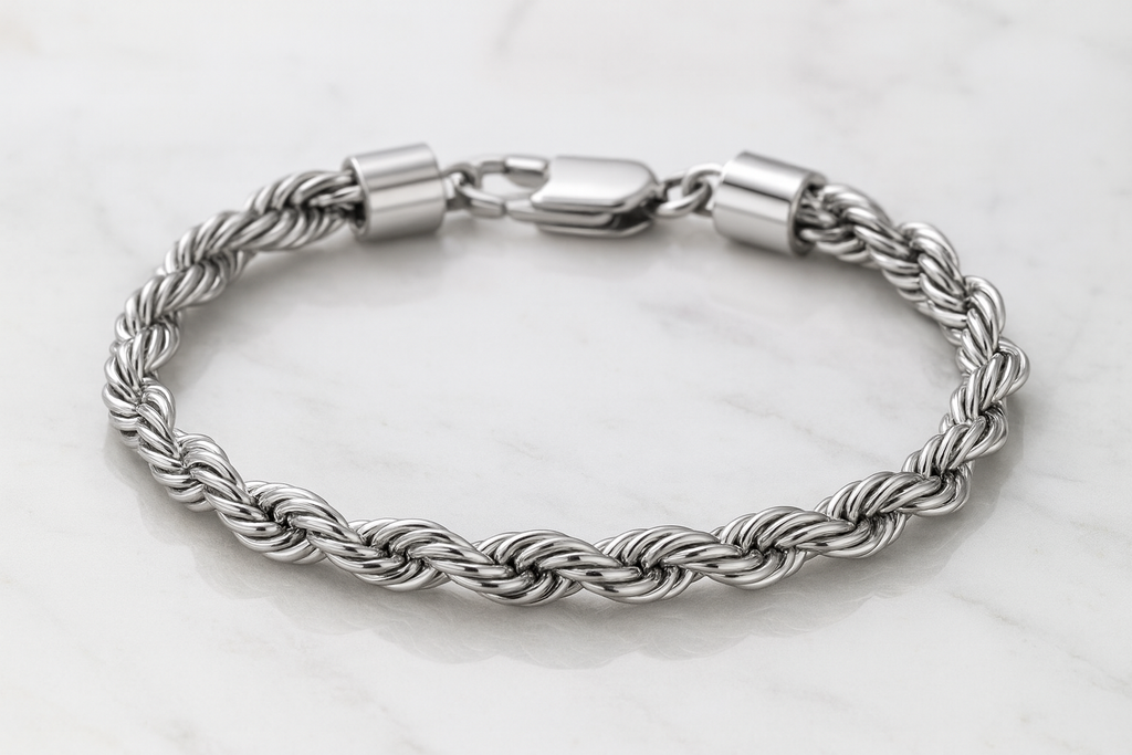 Brazalete Rope Inoxidable AureBravur 6mm