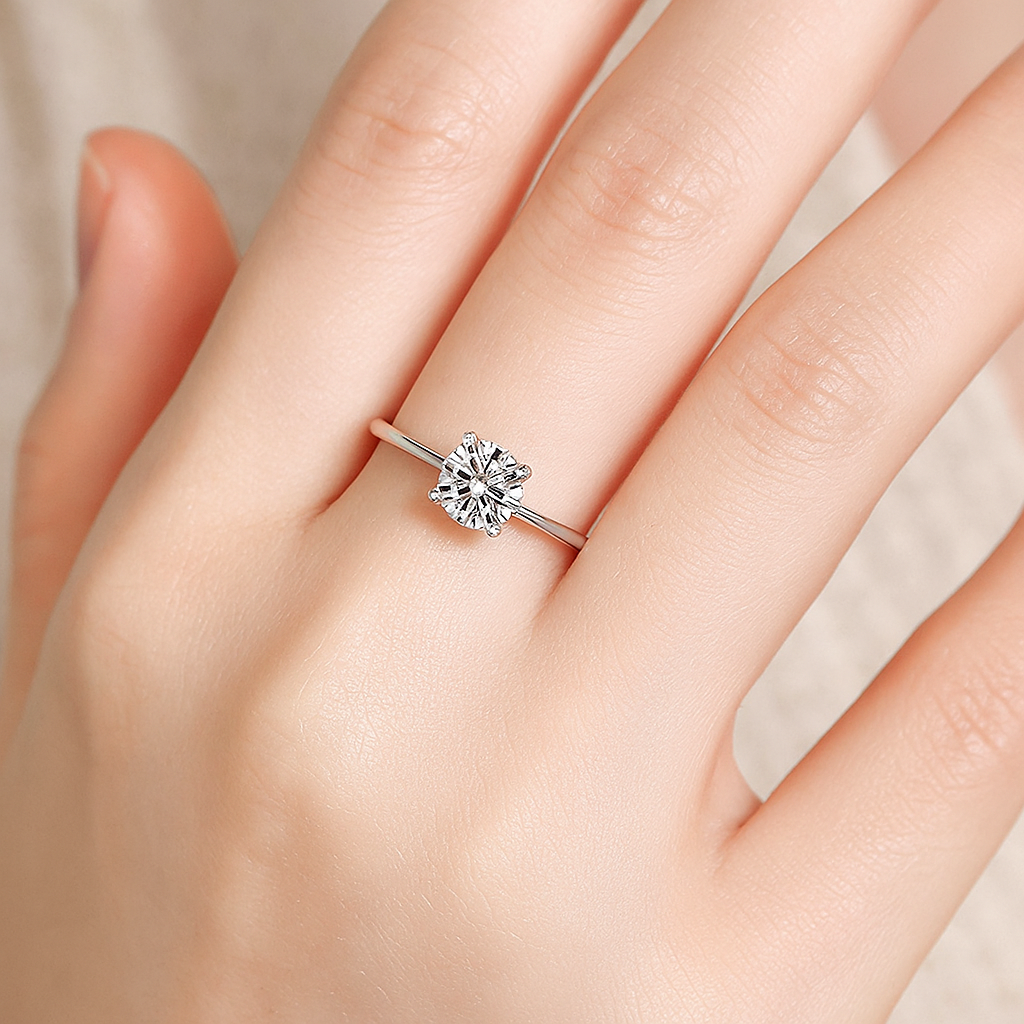 Eterna Grace Moissanite Ring